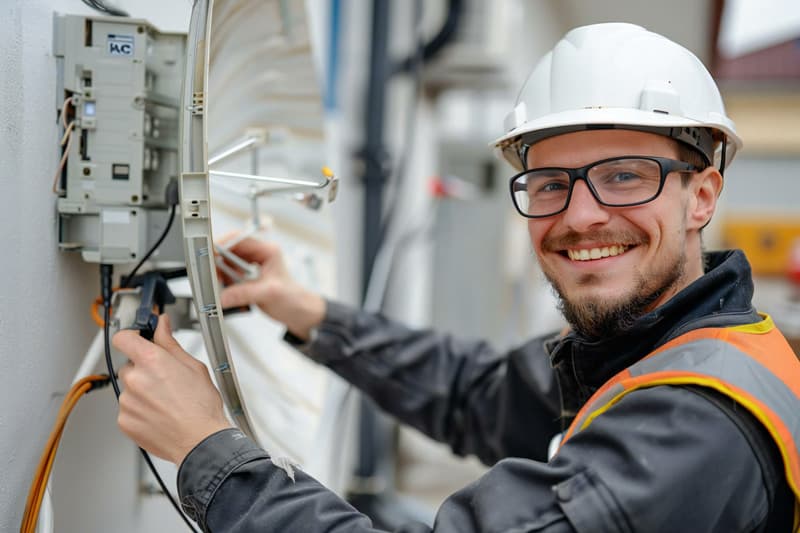 Instalacion de antena en Ferrol